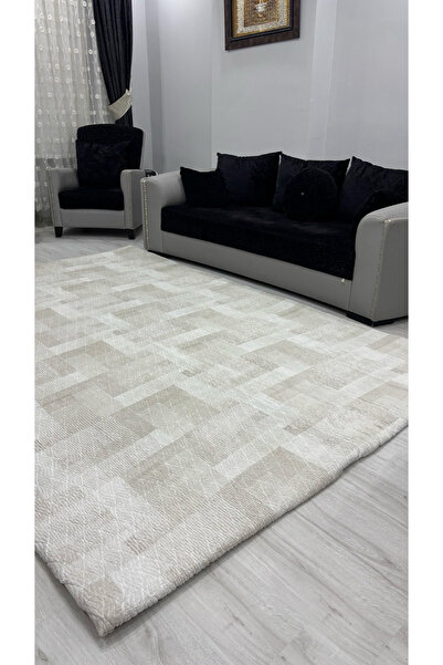 Muensu Stripe Pattern 6 Square Meters Carpet Cover Fleece Carpet Cover, Welso...