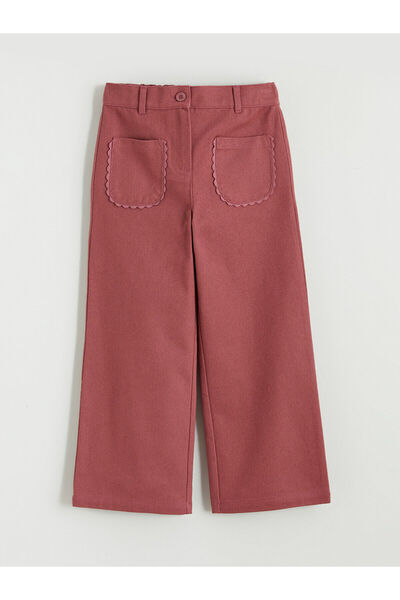 LC Waikiki New Season Adjustable Waist Elasticated Girls' Trousers