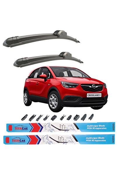 TEAMCAR Υαλοκαθαριστήρες Αυτοκινήτου Opel Crossland X (20172024) Μπροστινό Σετ