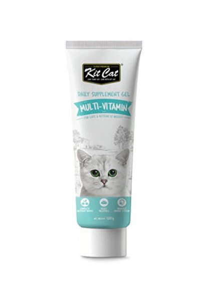 Kit Cat كت كات معجون مكمل غذائي متعدد الفيتامينات للقطط 120غ