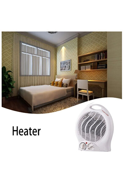 OEM Electric Fan Heater 2000W – 2 Heating + Cooling Stages, Adjustable Thermostat, Overheating Protection
