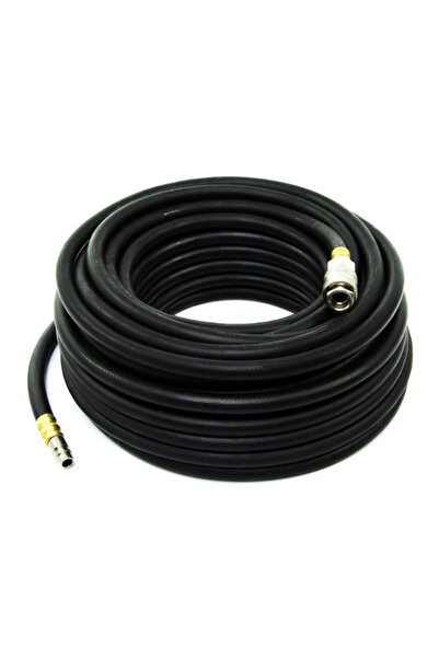 OEM Rubber Compressed Air Hose, 20 m, 6×13 mm, Quick Couplings
