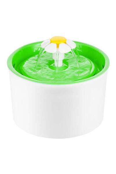 DOMEET وعاء شرب مياه نافورة الحيوانات الأليفة العامة