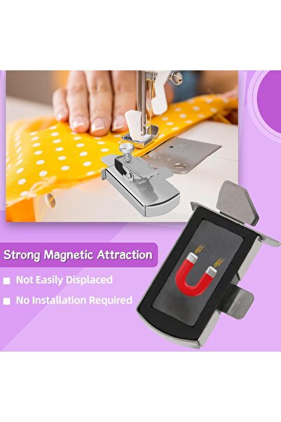 HZYIQ Magnetic stitch guide for sewing machine, universal, multifunctional