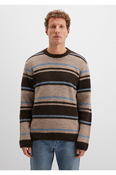 Mavi Wool Blend Brown Sweater Regular Fit / Regular Cut 0710332-70251