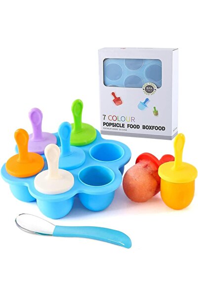 Arabest قوالب تخزين المصاصات الغذائية محلية الصنع، قوالب الآيس كريم للأطفال D...