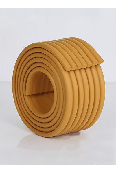 Generic شريط إسفنجي لحماية الأطفال بطول مترين لزوايا وحواف الأثاث، مع شريط لاصق مزدوج الجوانب