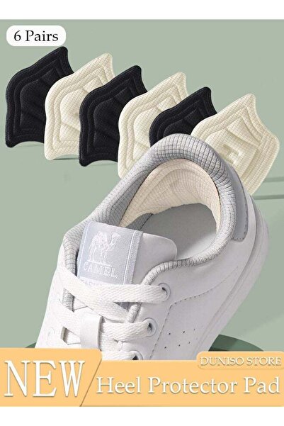 DOMEET حشوات وسادة الكعب الخلفية، 6 قطع من وسادات قبضة الأحذية، أحذية فضفاضة ...