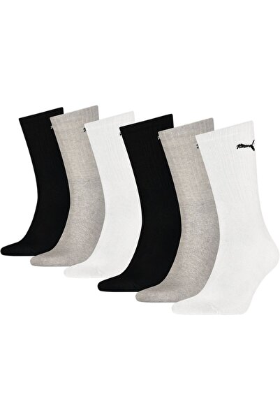 Puma Unisex Crew Socks 6 pack
