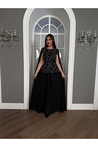 dantil فستان سهرة مطرز يدوي خيالي