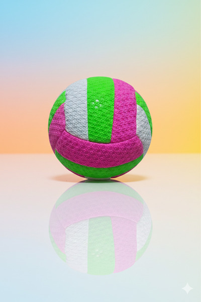 BESTTOYS كرة الطائرة الملونة