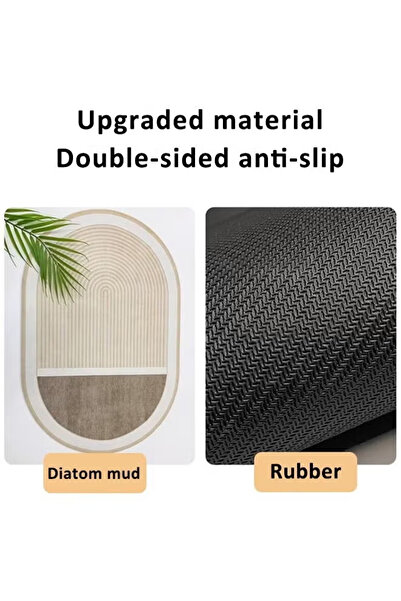 Generic 2PCS Kitchen Mat Non-Slip Kitchen Rug Anti-Fatigue Hallway Kitchen Runner Mat 40*60CM/40*120CM