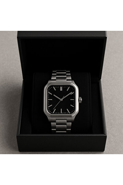 pullmarkt Rectangular Men's Wristwatch