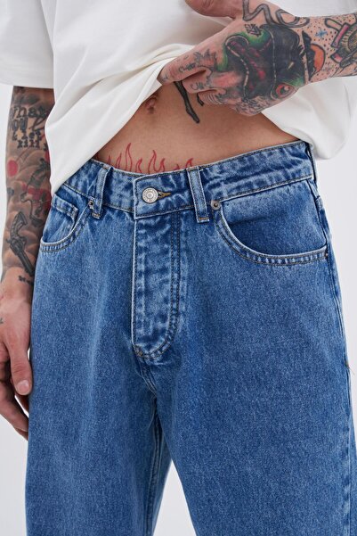 Machinist بنطلون جينز رجالي فضفاض ومريح من Asit Aqua