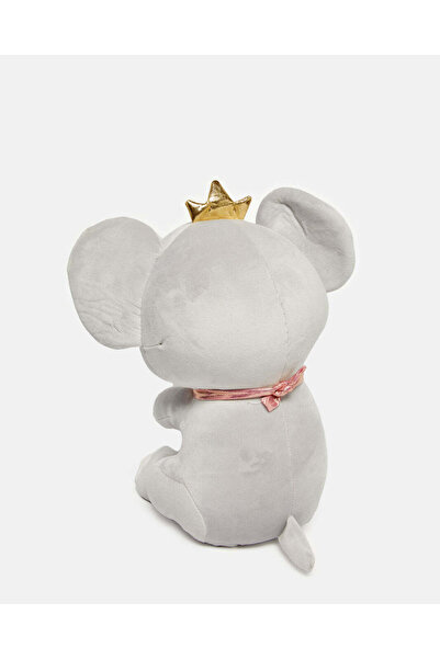 REDTAG Grey Marshmallow Elephant Baby Doll