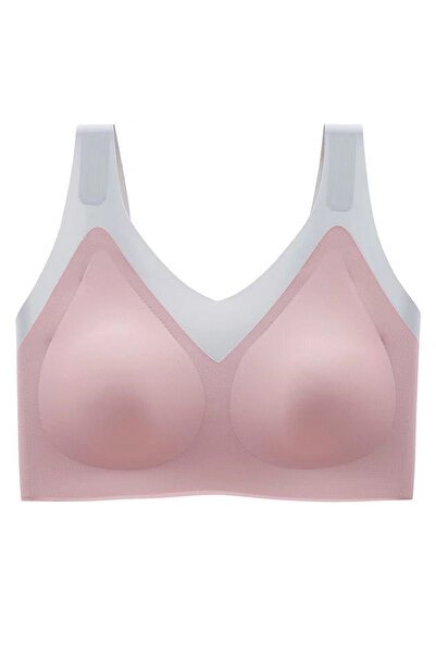 FridayIn حمالات صدر حلوة بفتحة على شكل حرف V وألوان متباينة