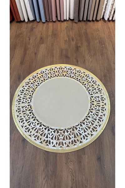 Genel Markalar EK LAZER KESİM SİMLİ DERİ HALI