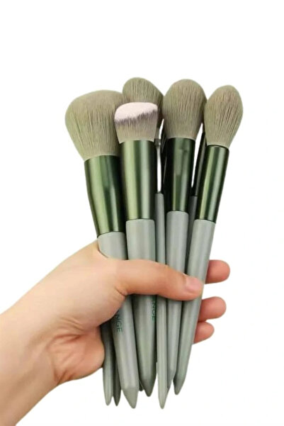 shopwave Durable Makeup Brush Set 13 Pieces Soft Bristled Brushes Blush Found...