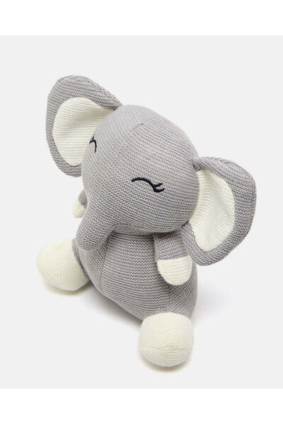REDTAG Grey Elephant Plush Toy