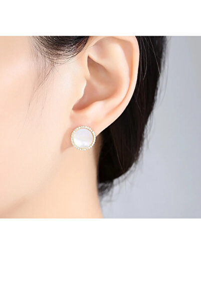 Takara Freshwater Pearl gold plated silver earrings