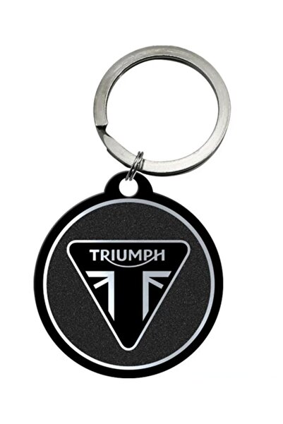 Nostalgic Art Triumph Keychain - Logo