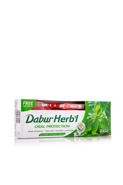 Dabur معجون أسنان عشبي أصلي 100% لحماية الفم، 150 جرام
