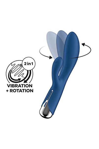 Satisfyer Greater Spinning Rabbit 1 blue
