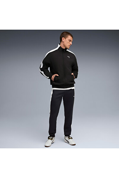 Puma T7 Always on Track s Erkek Lacivert Eşofman Altı