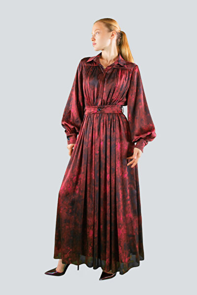 IDYL Girdle Patterned Dress