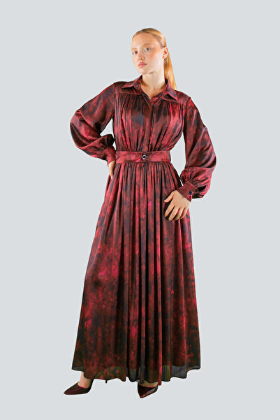 IDYL Girdle Patterned Dress