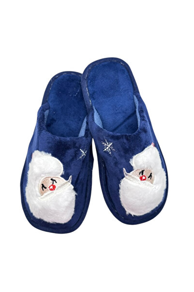 TECOS Papuci de casa cu motive de Crăciun pentru femei, Tecos®, mărime 38-39, 24 cm, talpa comoda