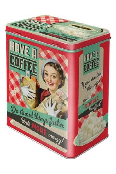Nostalgic Art Metal box L - Have A Coffee