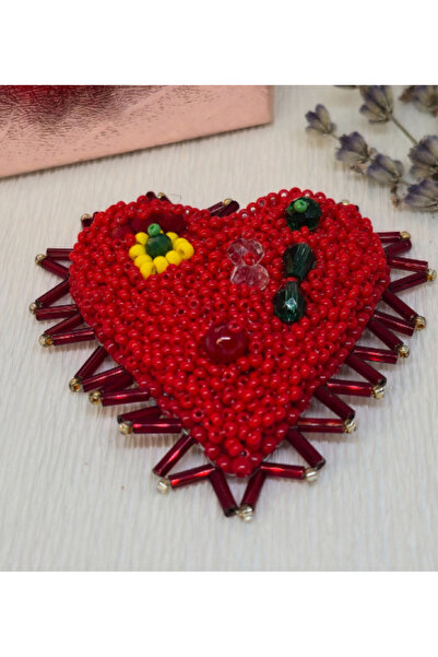 Handmade Broșă – Cherry Passion