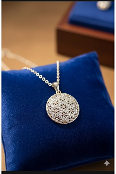 T-HAZEL 316l xuping taş detaylı çelik kolye aly