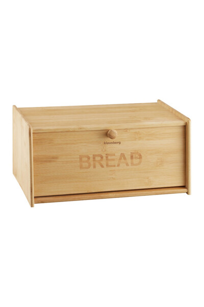 Klausberg Bread box KB 7933, 39.5 cm, Bamboo, Brown