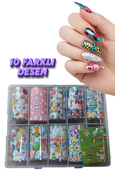 xolo Kalıcı Tırnak Folyo Transfer Protez Takma Tırnak Fenomen Seriler Süsleme