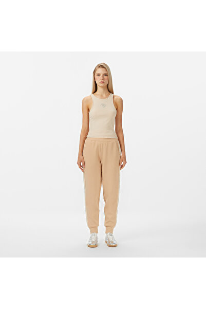 Guess New Victoire Scuba Kadın Krem Pantolon