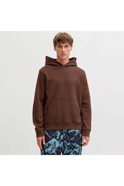 Jack & Jones Mount Men's Brown Sweatshirt (12284393-Psl)