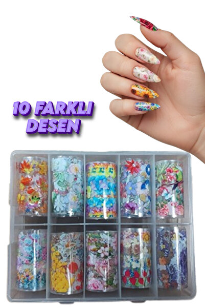 xolo Kalıcı Tırnak Folyo Transfer Protez Takma Tırnak Fenomen Seriler Süsleme