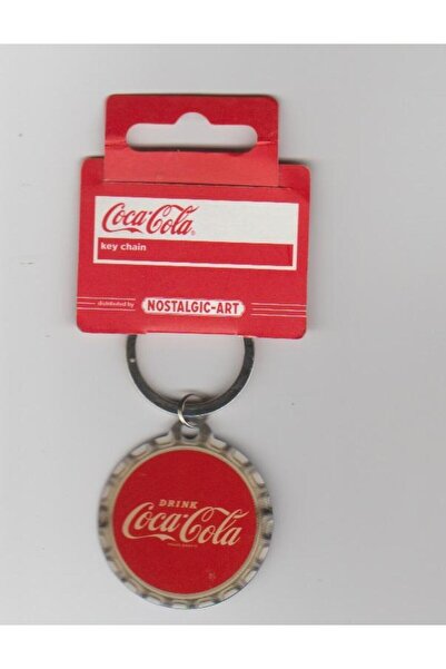 Nostalgic Art Round Coca-Cola keychain
