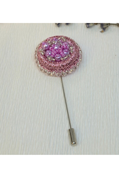 Handmade Broșă – Blush Pearl Pin