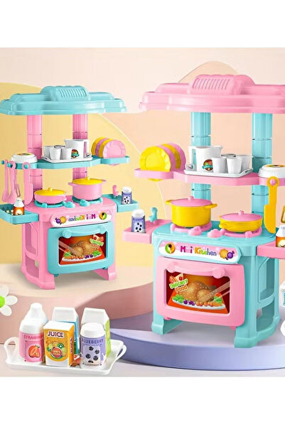 Generic 48-piece Mini Kitchen Set, Educational Interactive Hands-On Training, Gift for Boys and Girls Age 3