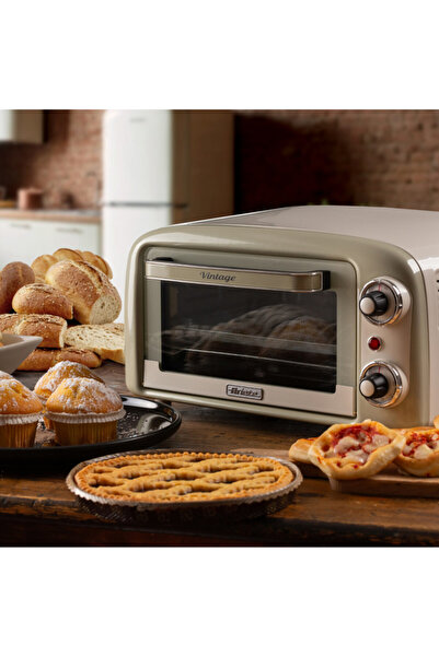 ARIETE Electric oven VINTAGE 3919/03, 800W, 10 l, 3 modes, 230C, Timer 60 min, Beige