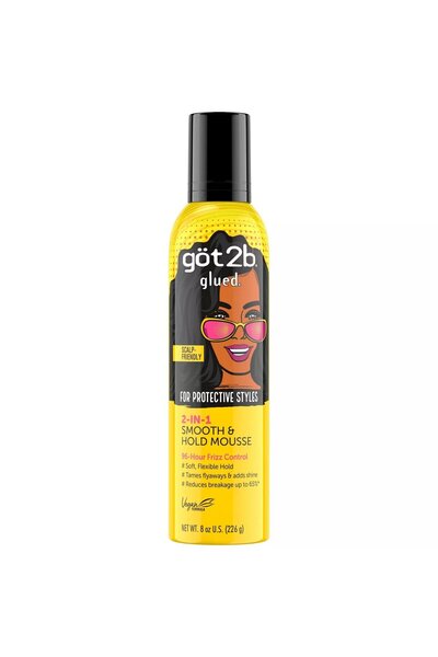 Got2B Got 2 b Glued Smooth & Hold Mousse 6 - 8 oz
