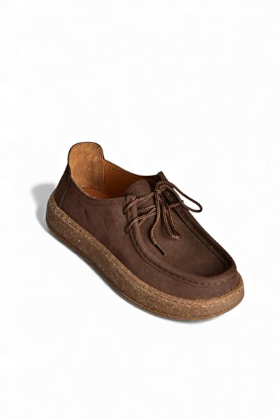 Fox Shoes V944092701 Καφέ Γνήσιο Δερμάτινο Παπούτσια Casual Nubuck