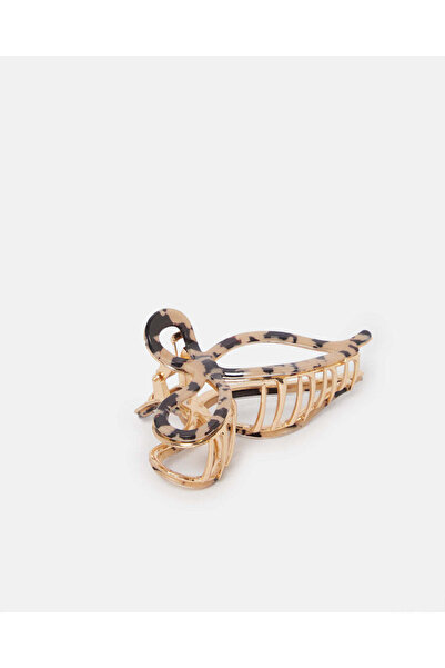 REDTAG Women Beige Printed Hair Clip