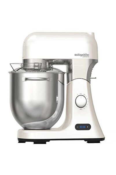 ÖZTİRYAKİLER OZTIRYAKILER GURMEAID 6,7 LİTRE STAND MİKSER ,800W DC MOTOR ,BEYAZ