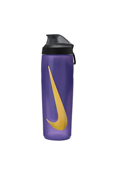 Nike Refuel Bottle Locking Lid 24 Oz Unisex Mor Antrenman Suluk N.100.7668.50...