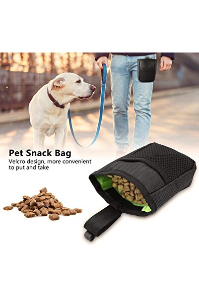 zola Sac portabil pentru hrană, impermeabil, negru, buzunar suplimentar, 13x4x9 cm