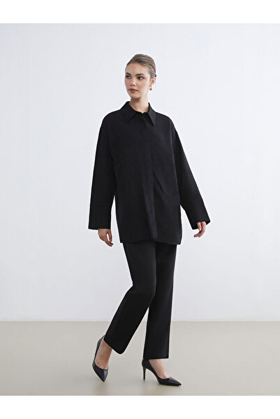LC Waikiki Lcw Modest Black Standard Fit Women's Pants